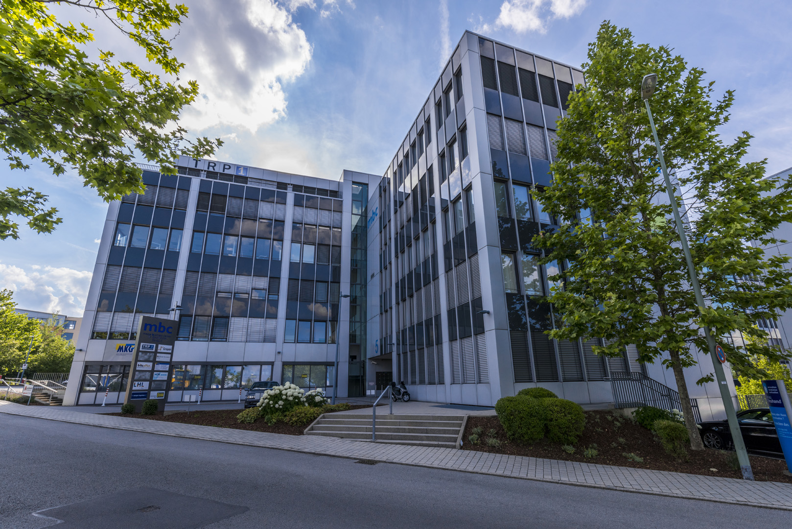 mbc – Messe Business Center im Sommer