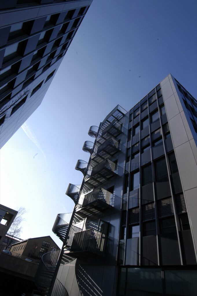 Fassade im Quartier Mitte